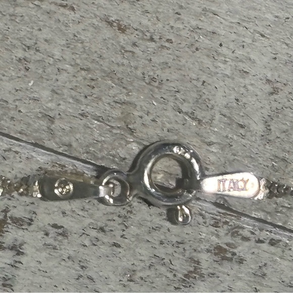 ❤️Rare Italian Hand Wired 925 Moonstone & Silver Necklace - Picture 8 of 8